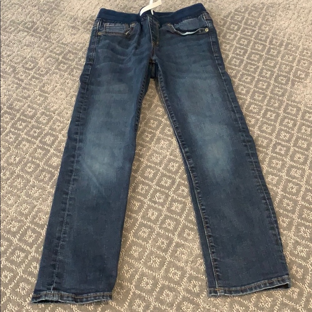 Boys elastic waist jeans